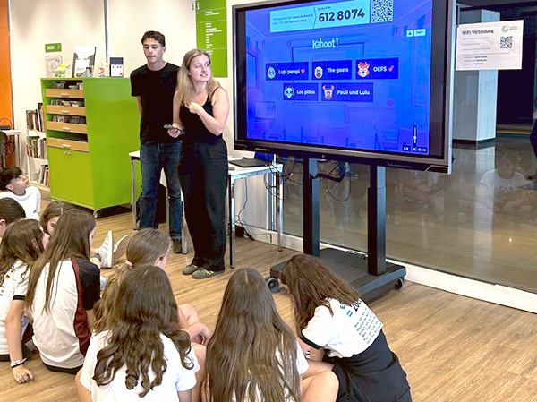 Visita a la Biblioteca del Goethe-Institut