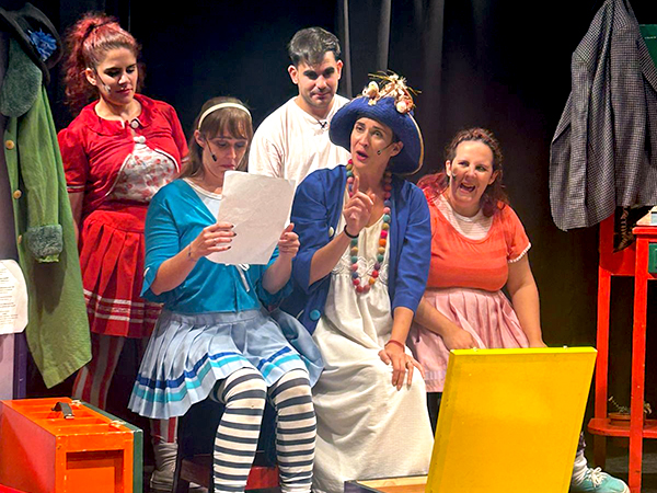 Salida de primer grado al teatro