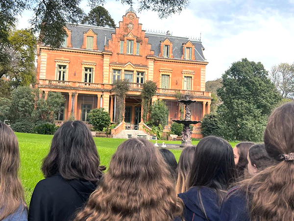 Tercer año visitó Villa Ocampo